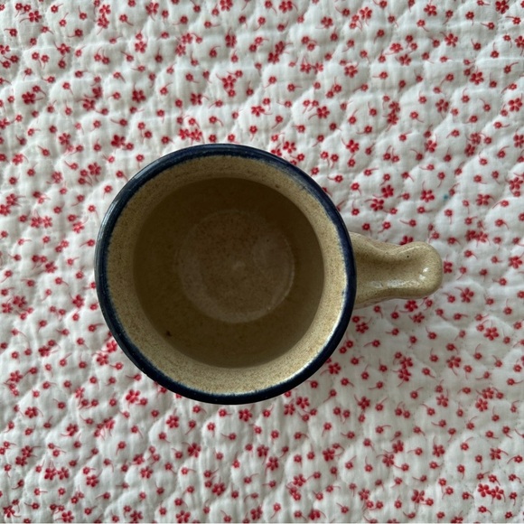 Vintage 70s 80s Handmade Handpainted Ceramic Cat Mug - Picture 3 of 9